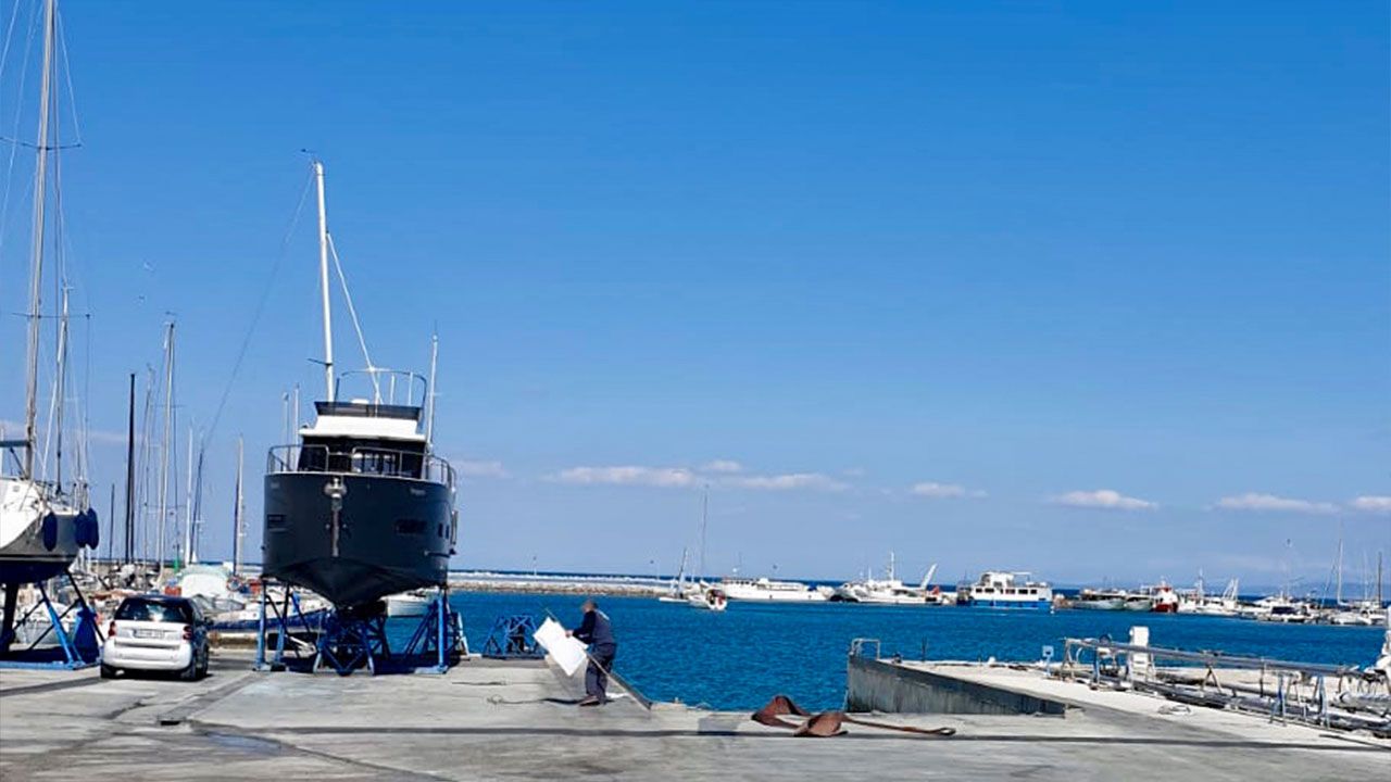 Port of Izola, Slovenia