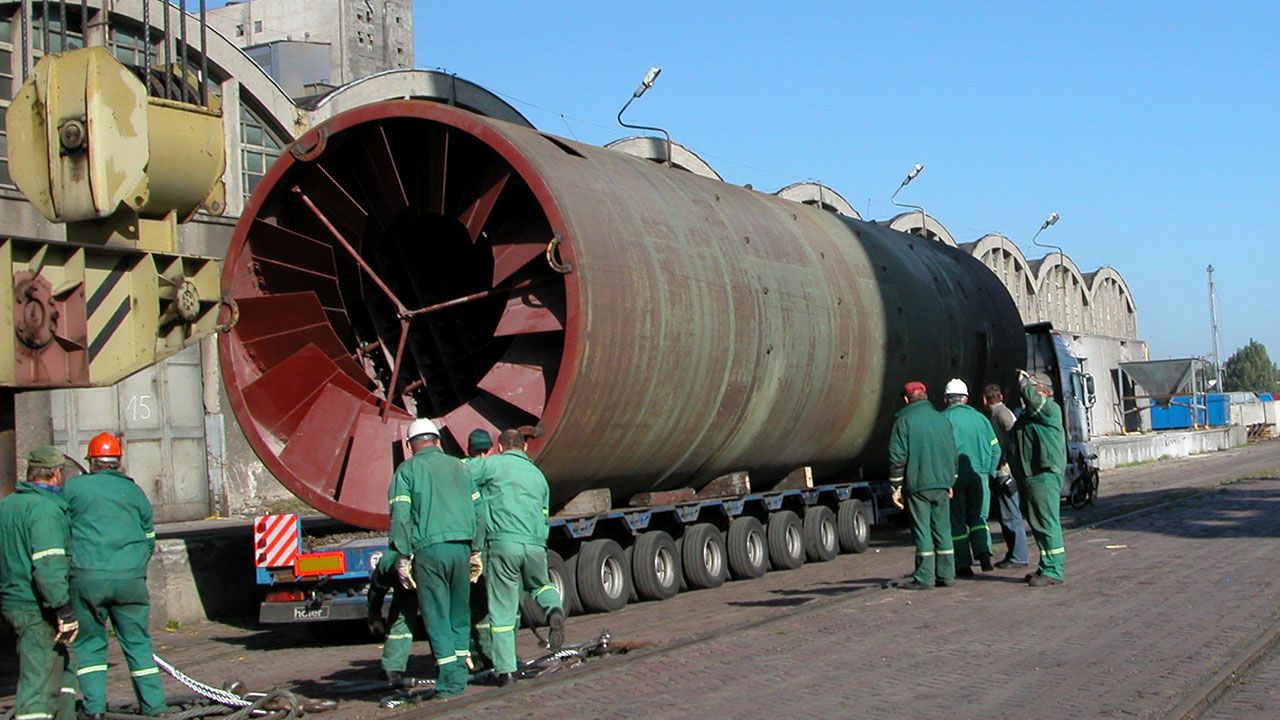 Heat exchanger transport