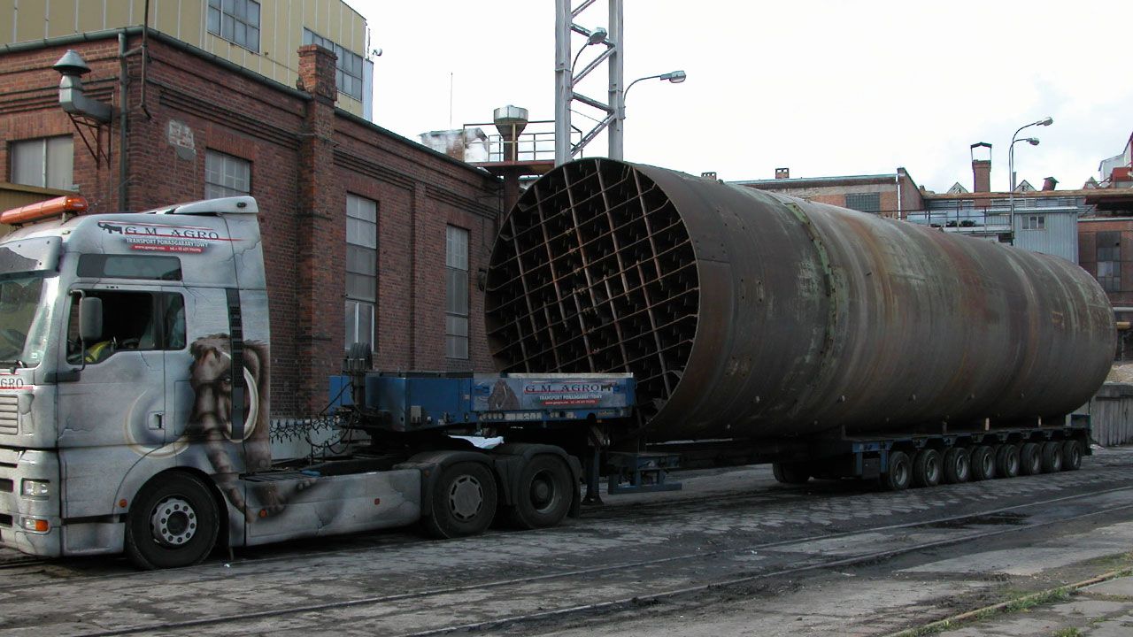 Transport wymiennika ciepła